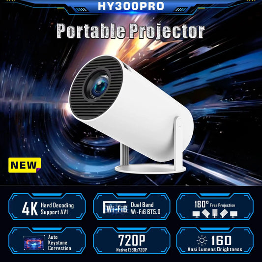 HY300PRO Portable Projector at Skyline E-Com Co. Promotion 48,635 FCFA